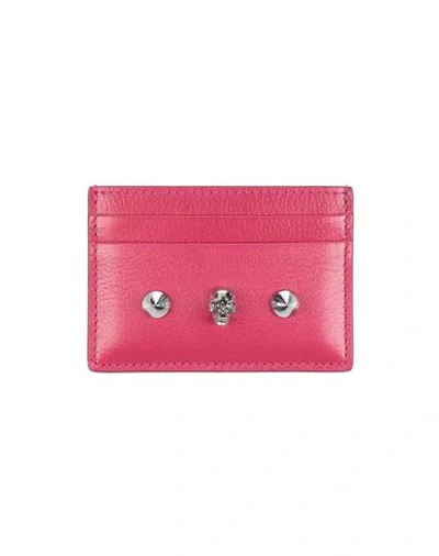 Alexander Mcqueen Wallets In Fuchsia