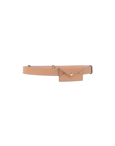 Burberry Belts In Camel