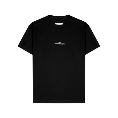 Maison Margiela Men Blackwhite Crewneck Logo T-shirt, M Luxury T-shirts For Men Darveys