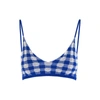 JACQUEMUS LE BANDEAU VALENSOLE KNITTED BRA TOP,3975196