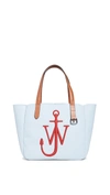 Jw Anderson Belt Tote In Red/blue