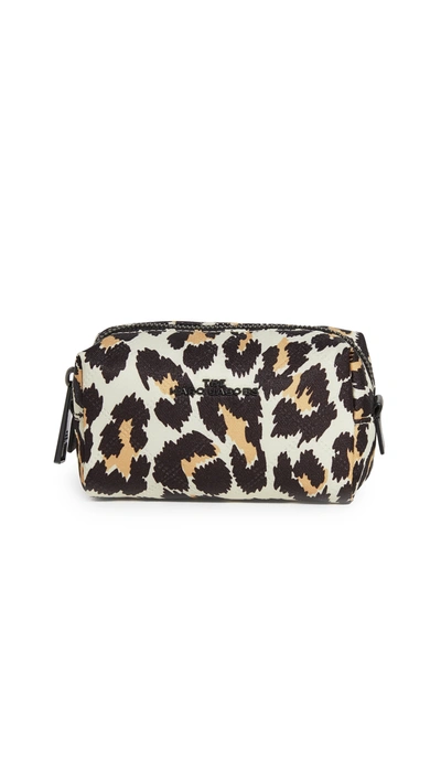 The Marc Jacobs Triangle Pouch Small Cosmetic Case In Natural Multi