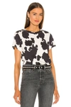 Sanctuary The Perfect Animal Print Cotton & Modal Top In Small Pony