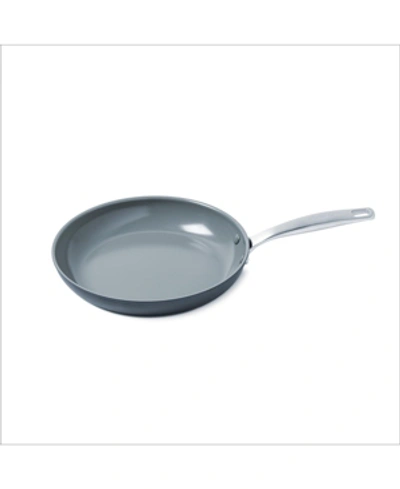 Greenpan Chatham 10" Ceramic Non-stick Open Fry Pan In Grey