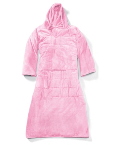 Ella Jayne Wearable Weighted Snuggle Blanket Bedding In Pink