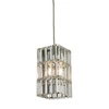 Elk Lighting Cynthia Collection 1 Light Mini Pendant In Polished Chrome In Chrome