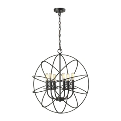 Elk Lighting Yardley 6 Light In Bronze