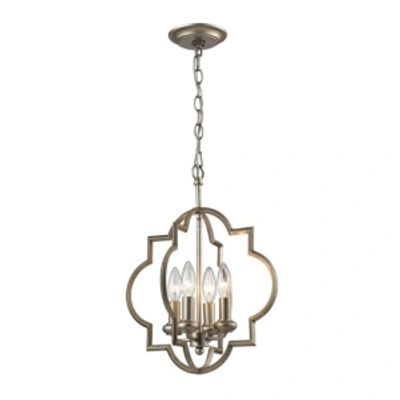 Elk Lighting Chandette 4 Lig In Silver