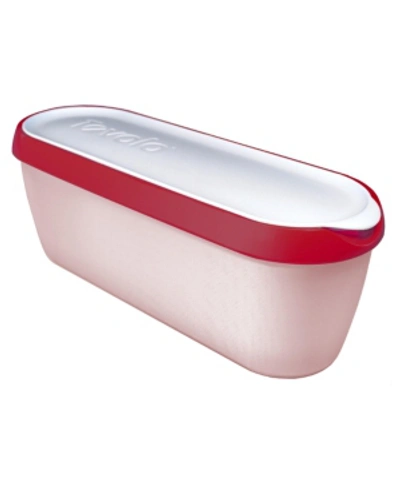 Tovolo Glide-a-scoop Insulated, Airtight 1.5-qt. Ice Cream Tub In Cayenne