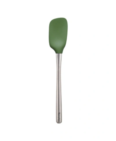 TOVOLO FLEX-CORE STAINLESS STEEL HANDLED SPOONULA, SILICONE SPOON SPATULA HEAD