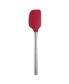 Tovolo Flex-core Stainless Steel Handled Spoonula, Silicone Spoon Spatula Head In Cayenne