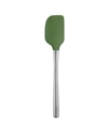 Tovolo Flex-core Stainless Steel Handled Spoonula, Silicone Spoon Spatula Head In Pesto