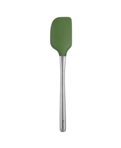 Tovolo Flex-core Stainless Steel Handled Spoonula, Silicone Spoon Spatula Head In Pesto