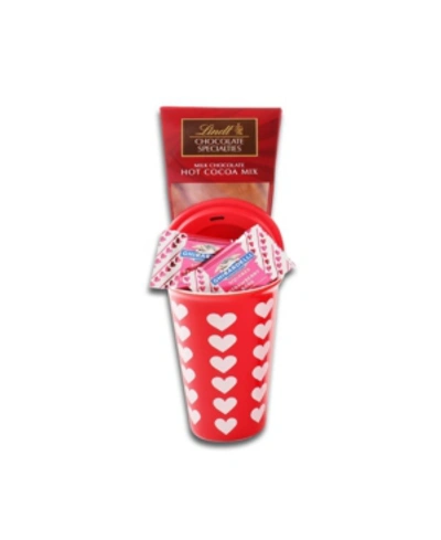 Alder Creek Gift Baskets Hearts Ceramic Travel Gift Mug