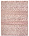SAFAVIEH MONTAGE MTG181 PINK AND MULTI 8' X 10' OUTDOOR AREA RUG