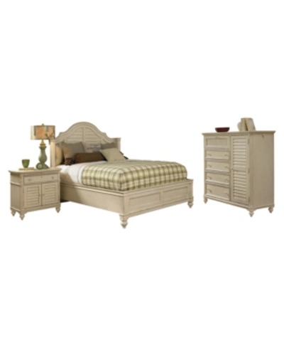 Furniture Paula Deen Bedroom , Steel Magnolia California King 3 Piece Set (bed, Chest And Nightstand)