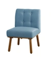 BUYLATERAL PLAYMATE ARMLESS ACCENT CHAIR