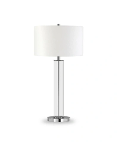 Hudson & Canal Harlow Table Lamp In Silver-tone