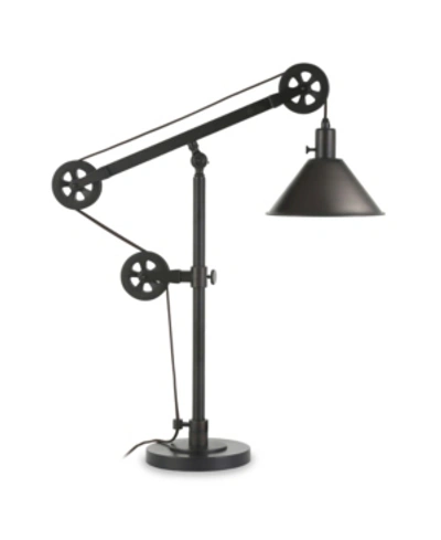 Hudson & Canal Descartes Table Lamp In Black