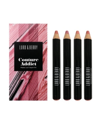 Lord & Berry Couture Addict Lipstick Kit, 0.84 oz In Nude