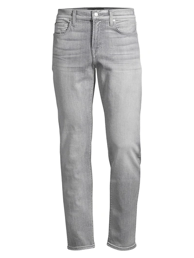 7 For All Mankind Men's Slimmy Slim Straight-fit Jeans In Altruist Grey