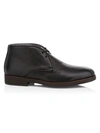 To Boot New York Men's Mansfiled Cashmere Lined Leather Chukka Boots In Nero Deer