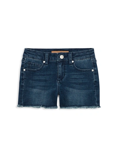 Joe's Jeans Girls' The Markie Mid-rise Stretch Denim Shorts - Little Kid In Eclipse