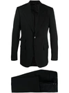 Tom Ford Peak-lapel Single-breasted Trouser Suit In Black