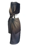 Maticevski Accord Cutout Dress In Multi