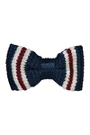 DOGS OF GLAMOUR SMALL MULTI WILLIAM KNITTED BOW TIE,767843347630