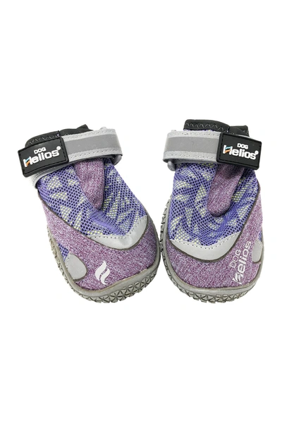 Helios Large Surface Premium Grip Performance Dog Shoes In Purple