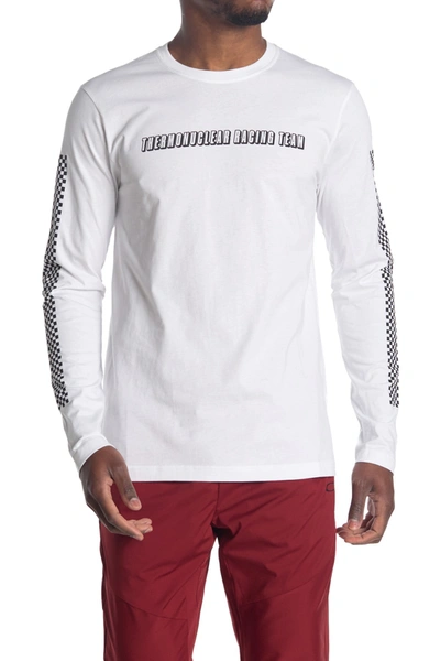 Oakley Thermonuclear Racing Team Long Sleeve T-shirt In White