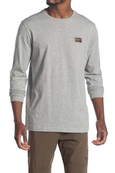 Oakley Factory Pilot Long Sleeve T-shirt In New Granite Hthr