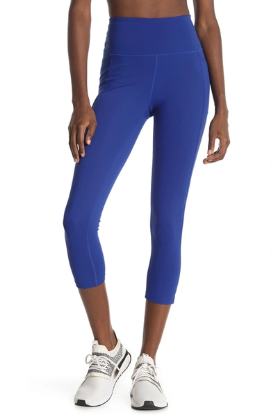 X By Gottex Rachel Capri Leggings In Royal Blue