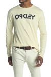 Oakley Marc Ii Long Sleeve T-shirt In Seed Pearl