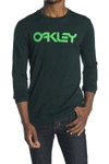 Oakley Marc Ii Long Sleeve T-shirt In Dull Onyx