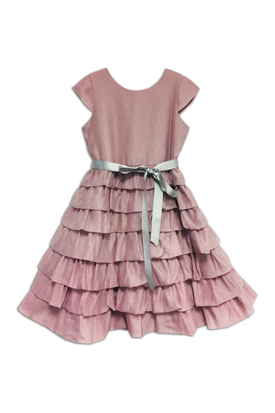 Joe-ella Audrey Blush Dress In Light/pastel Pink