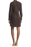 TIBI DOMINIC LONG SLEEVE TWILL SHIRT DRESS,192874109337