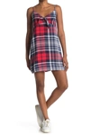 RE:NAMED APPAREL RE: NAMED APPAREL KIMMIE PLAID CAMI DRESS,813296023765