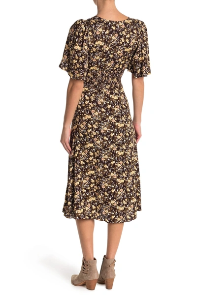 Afrm Ruthie Dress In Fall Bouquet