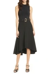 Ted Baker Corvala High/low Dress In Black