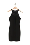 Guess Strappy Sleeveless Mini Dress In Black