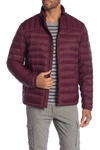 Tommy Hilfiger Packable Down Puffer Jacket In Merlot