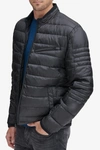 Andrew Marc Grymes Packable Quilted Puffer Jacket In Black