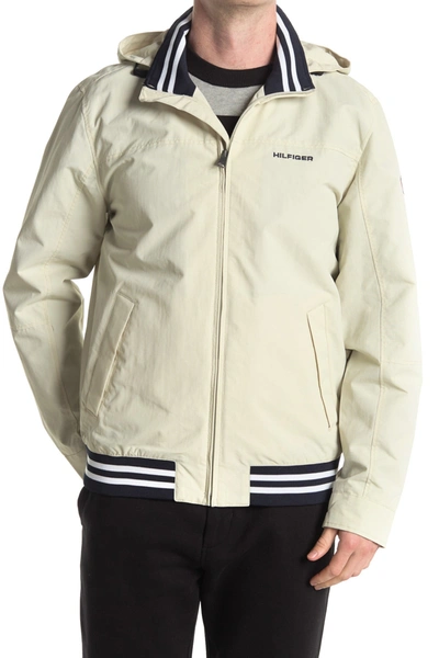 Tommy Hilfiger Replen Regatta Jacket In Silver Birch