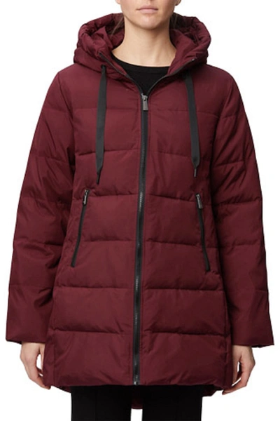 Rainforest Horizontal Quilt Thermoluxe A-shape Walker Jacket In Pomegranate