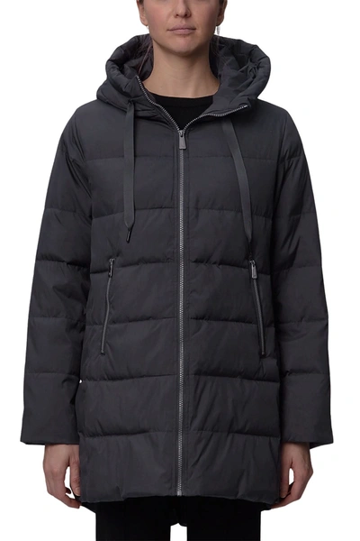 Rainforest Horizontal Quilt Thermoluxe A-shape Walker Jacket In Charcoal