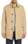 Cole Haan Signature Water Resistant Car Coat In Tan