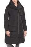 Cole Haan Signature Hooded Down Puffer Coat In Black