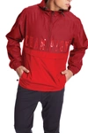 Champion Colorblock Packable Jacket In Courageous